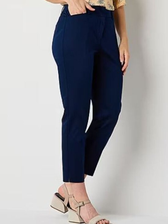Liz Claiborne Pants - Liz Claiborne Emma Mid Rise Slim Fit Pant Sz 10